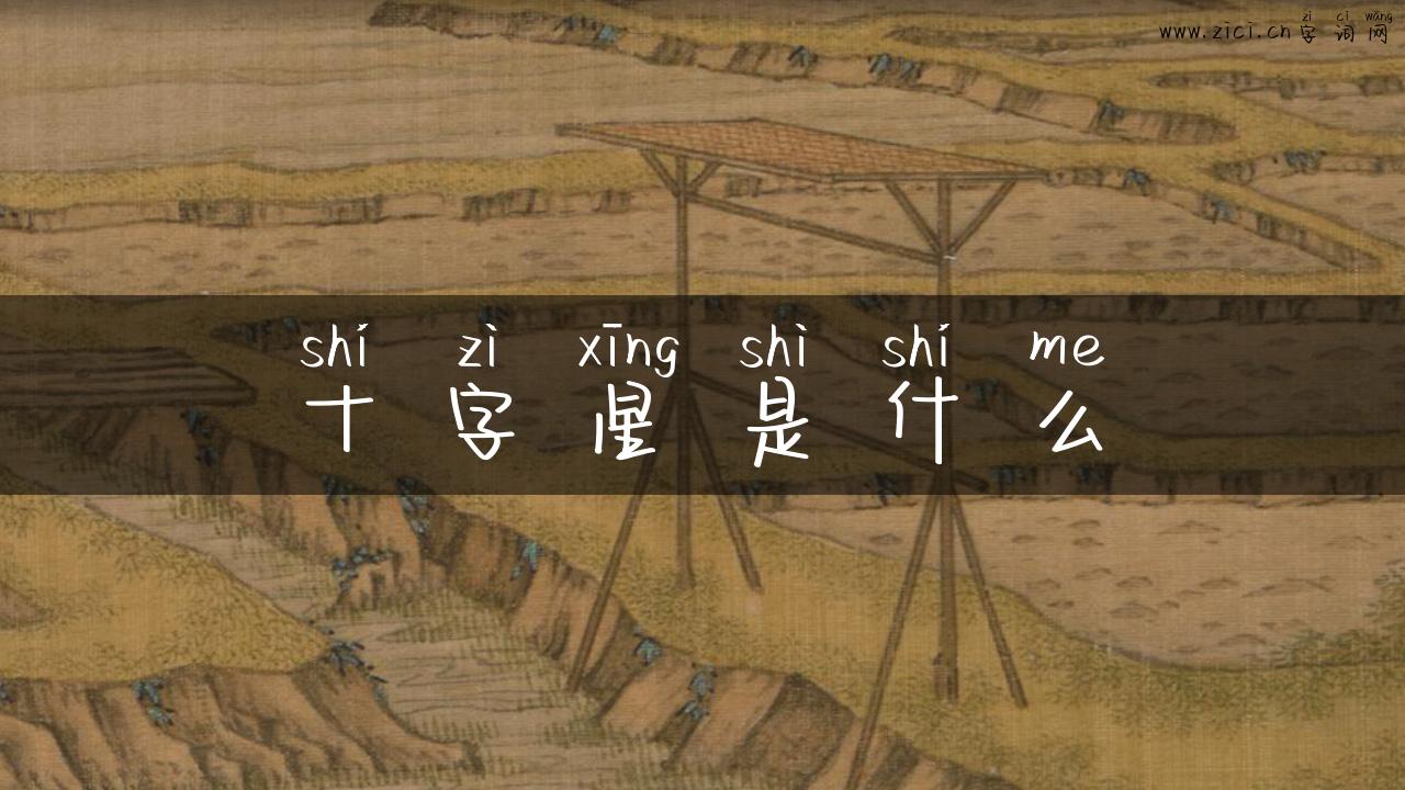 十字星是什么