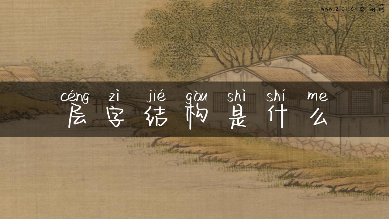 层字结构是什么