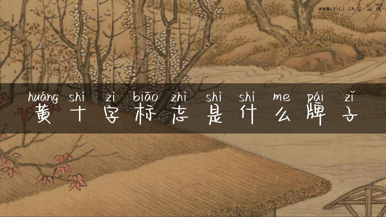黄十字标志是什么牌子