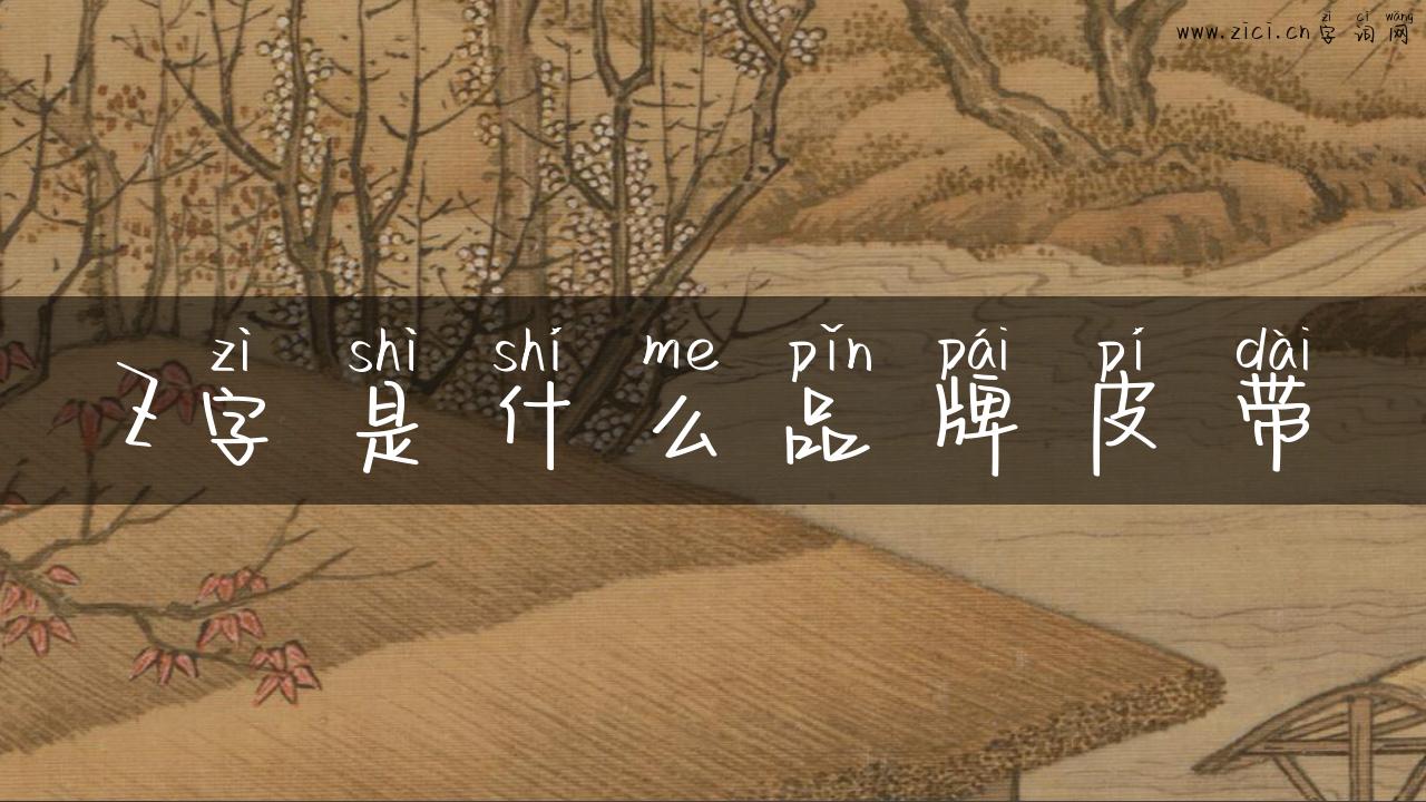 Z字是什么品牌皮带