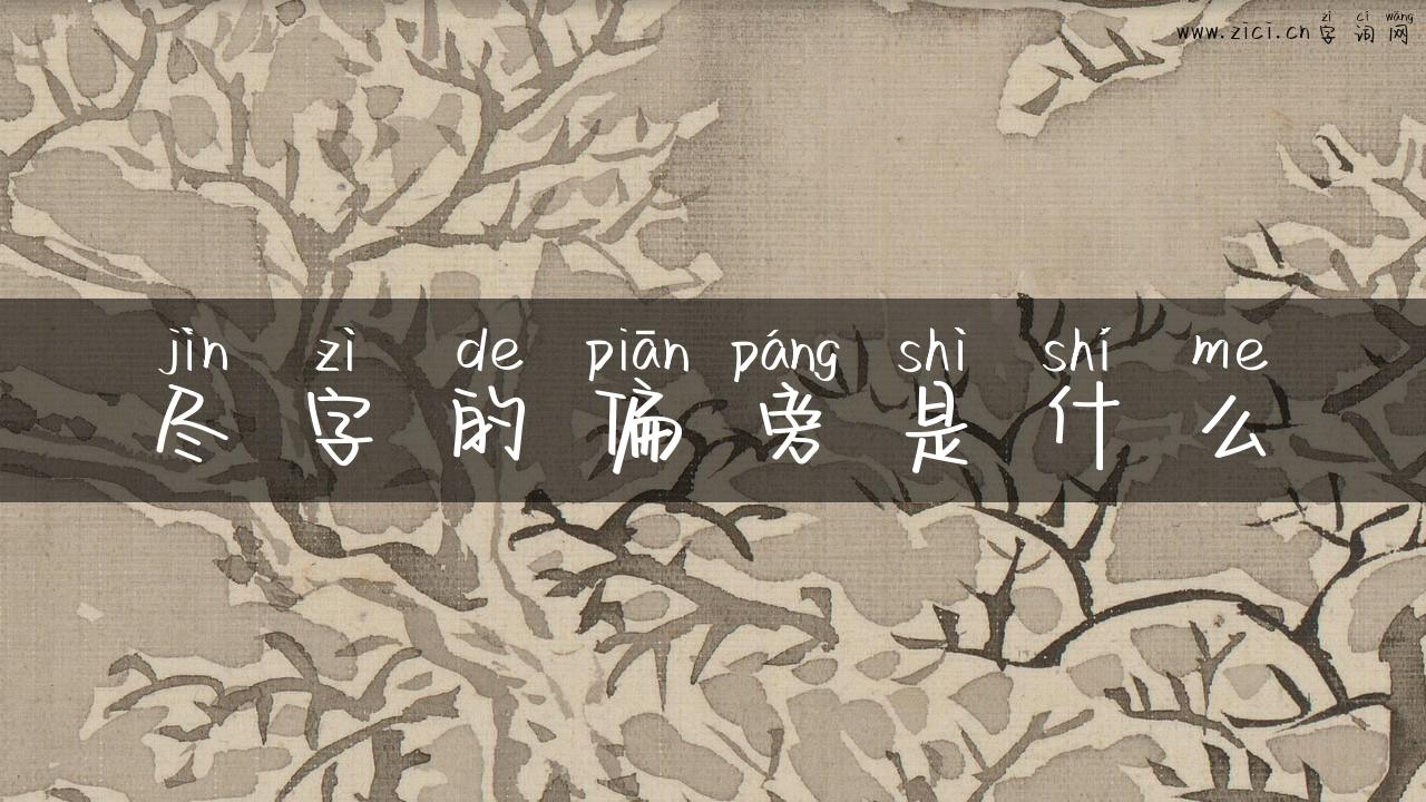 尽字的偏旁是什么