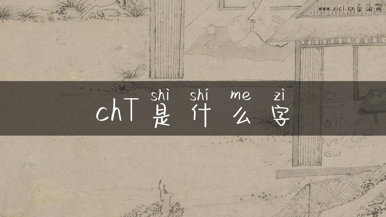 chT是什么字