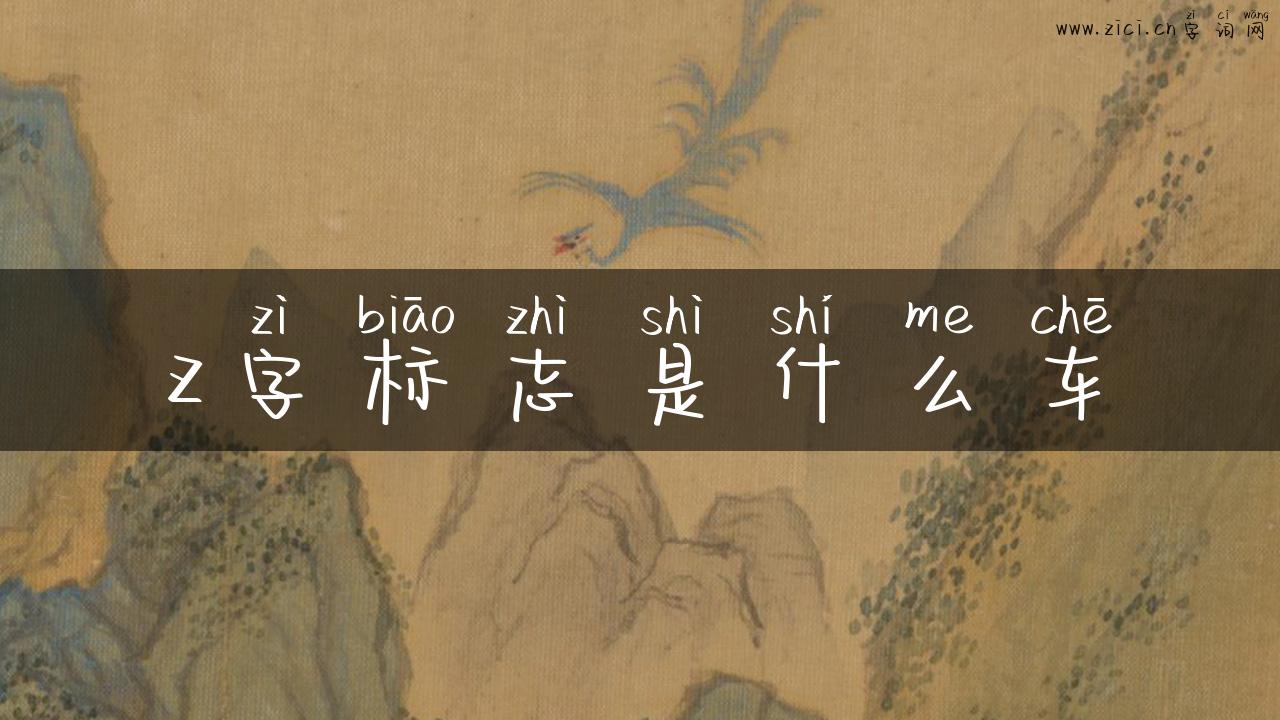 z字标志是什么车