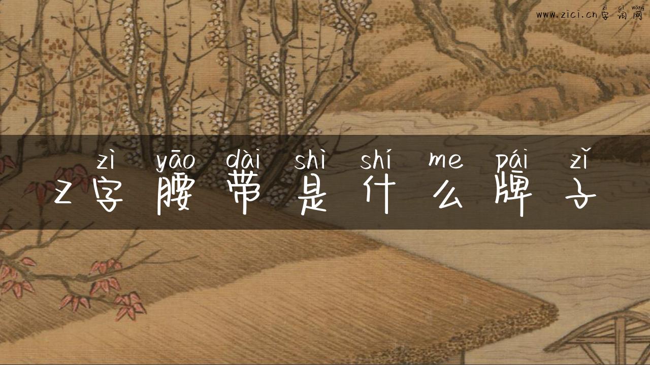 z字腰带是什么牌子