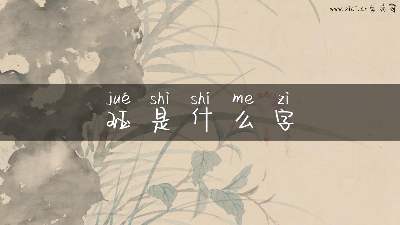 珏是什么字