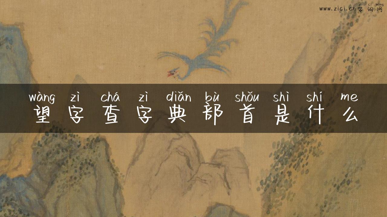 望字查字典部首是什么