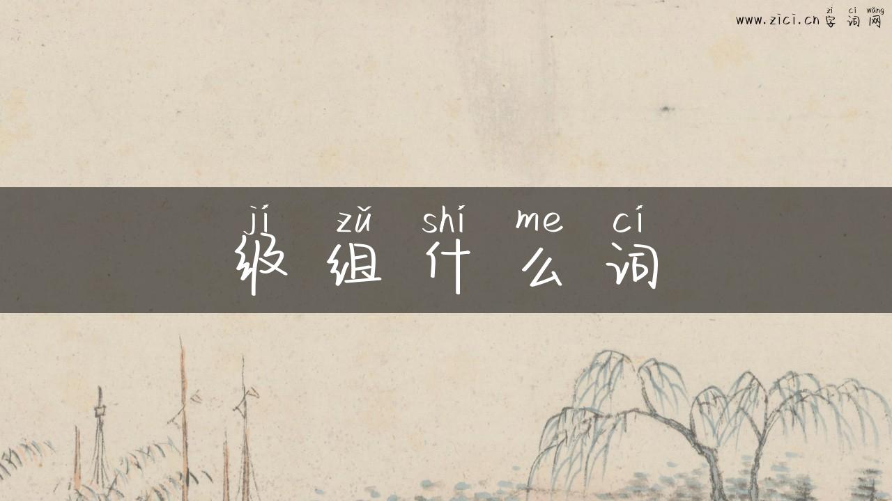 级组什么词