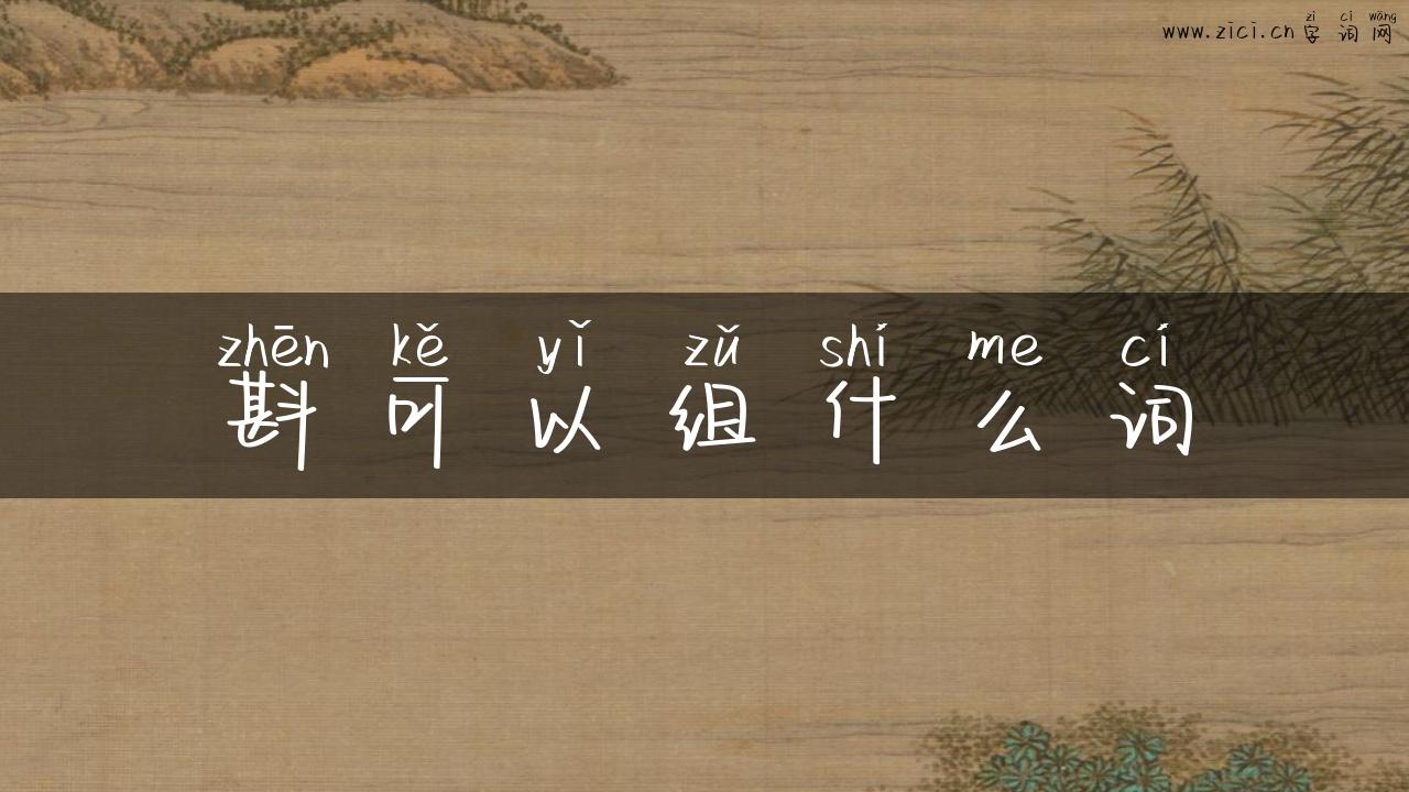 斟可以组什么词