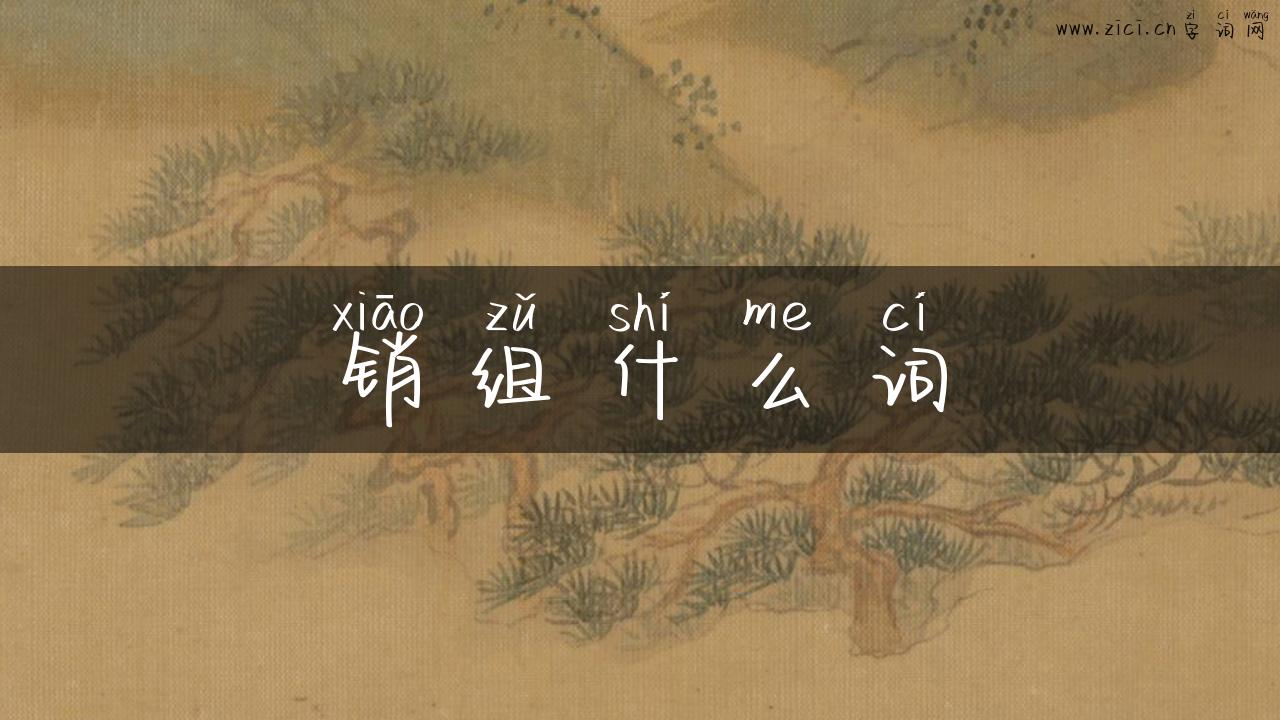 销组什么词