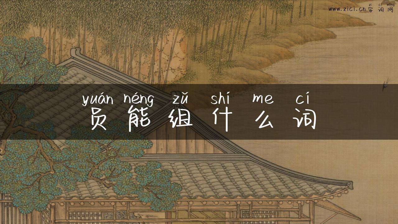 员能组什么词
