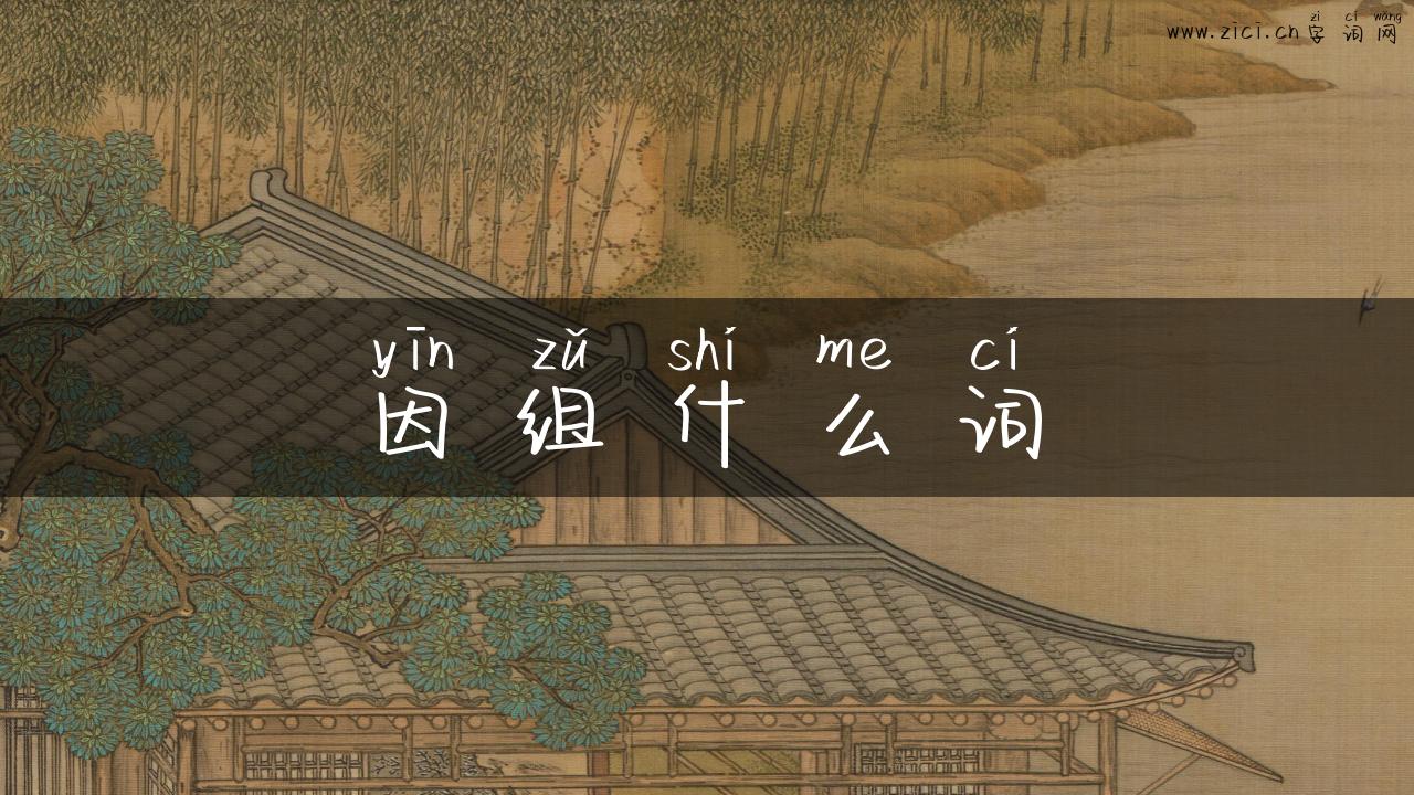 因组什么词