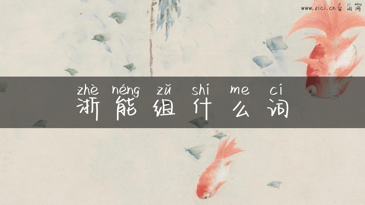 浙能组什么词