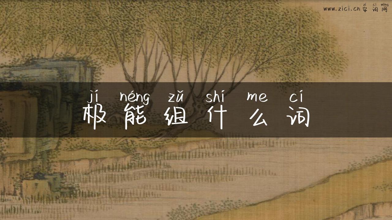 极能组什么词