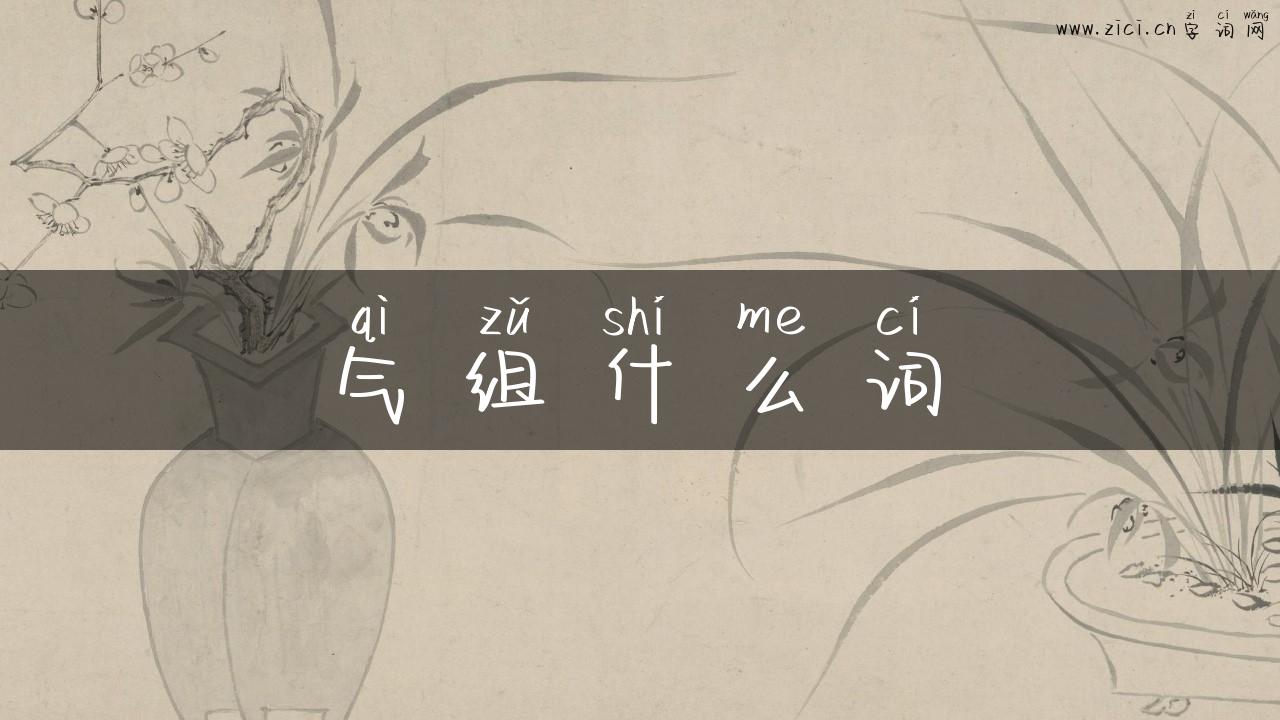 气组什么词
