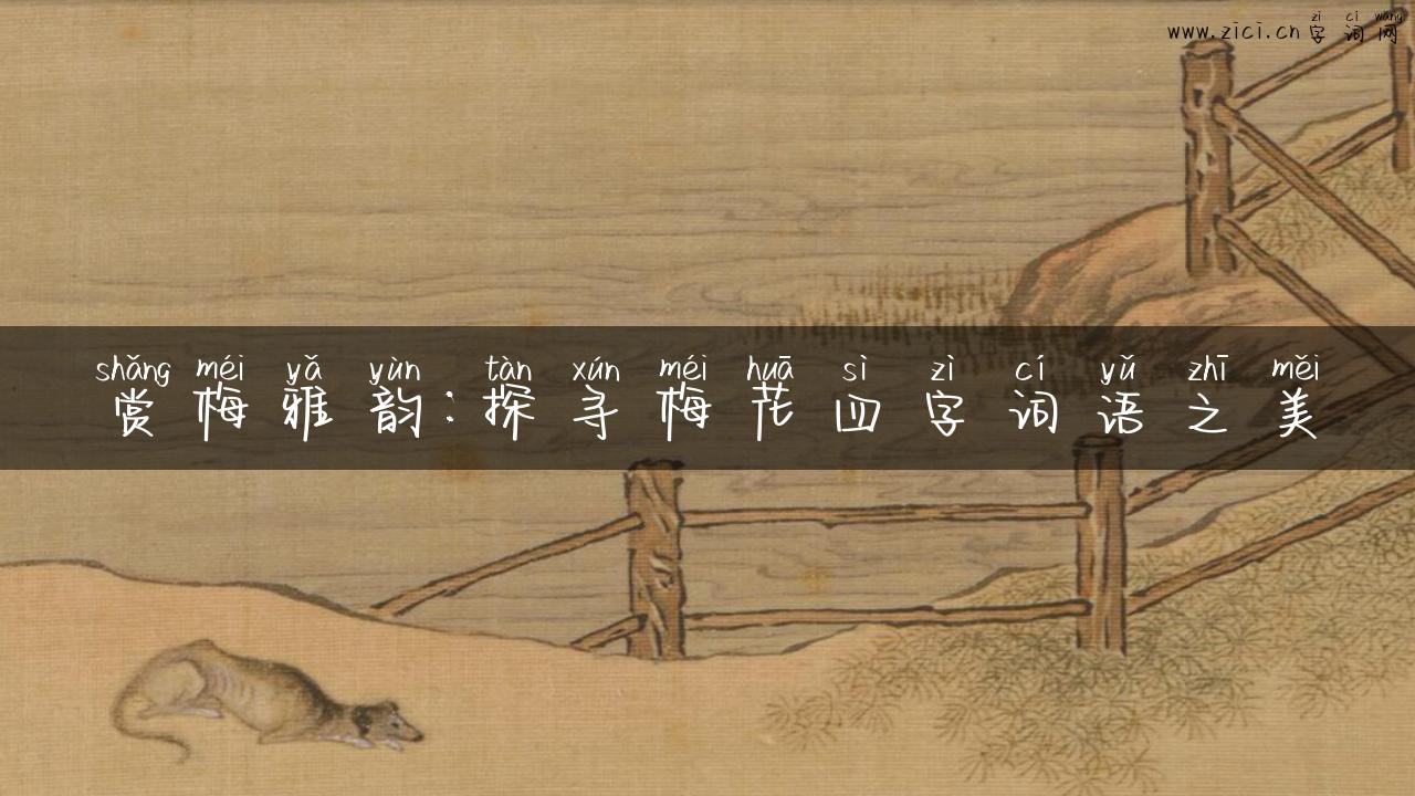 赏梅雅韵：探寻梅花四字词语之美