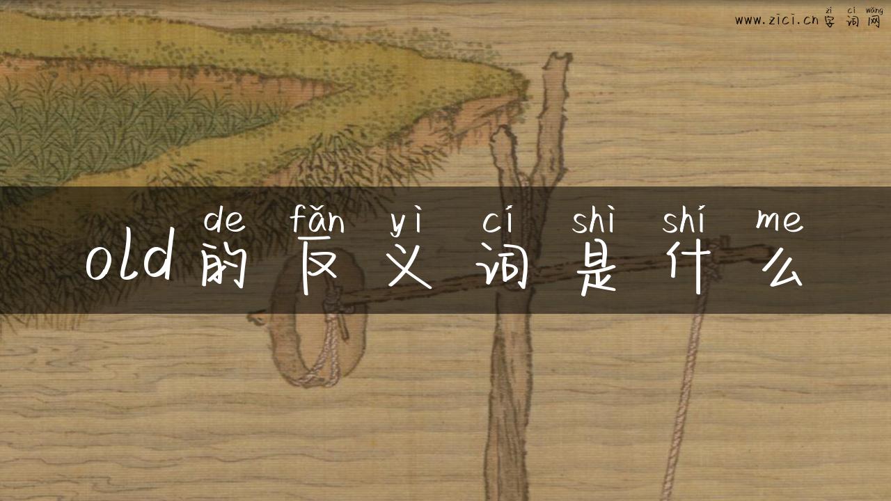 old的反义词是什么