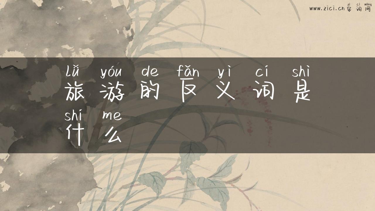 旅游的反义词是什么
