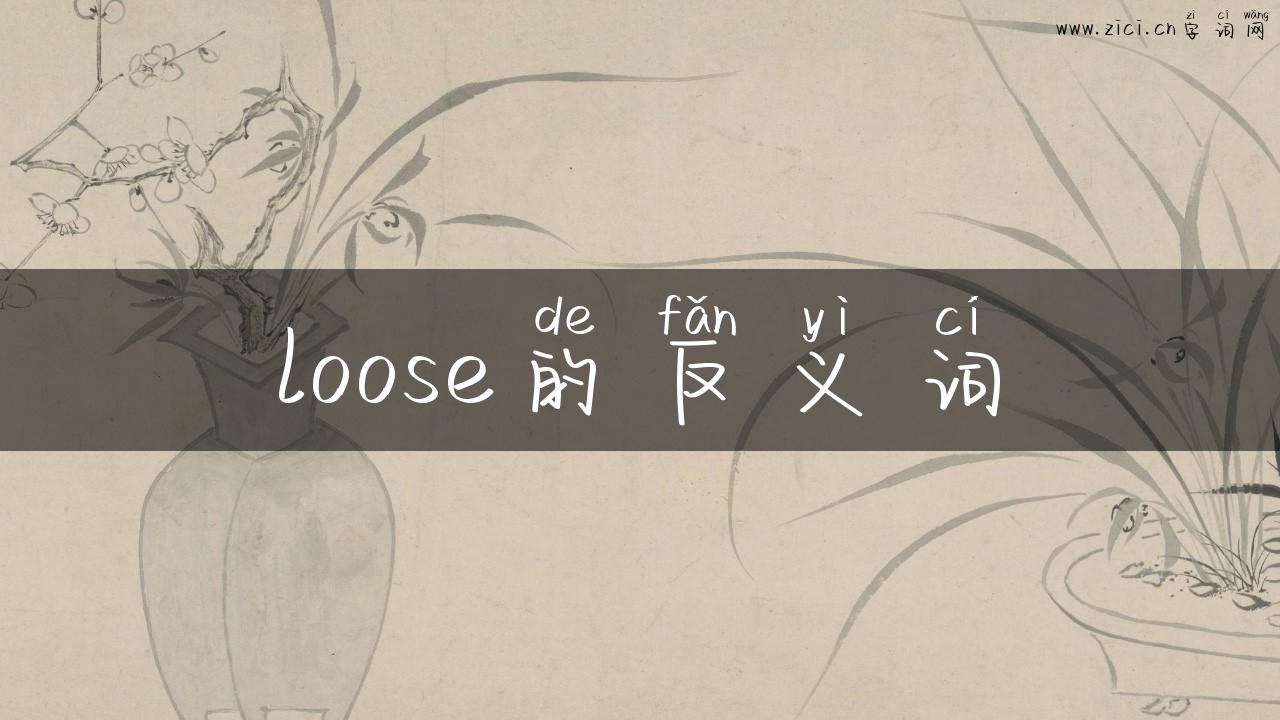 loose的反义词