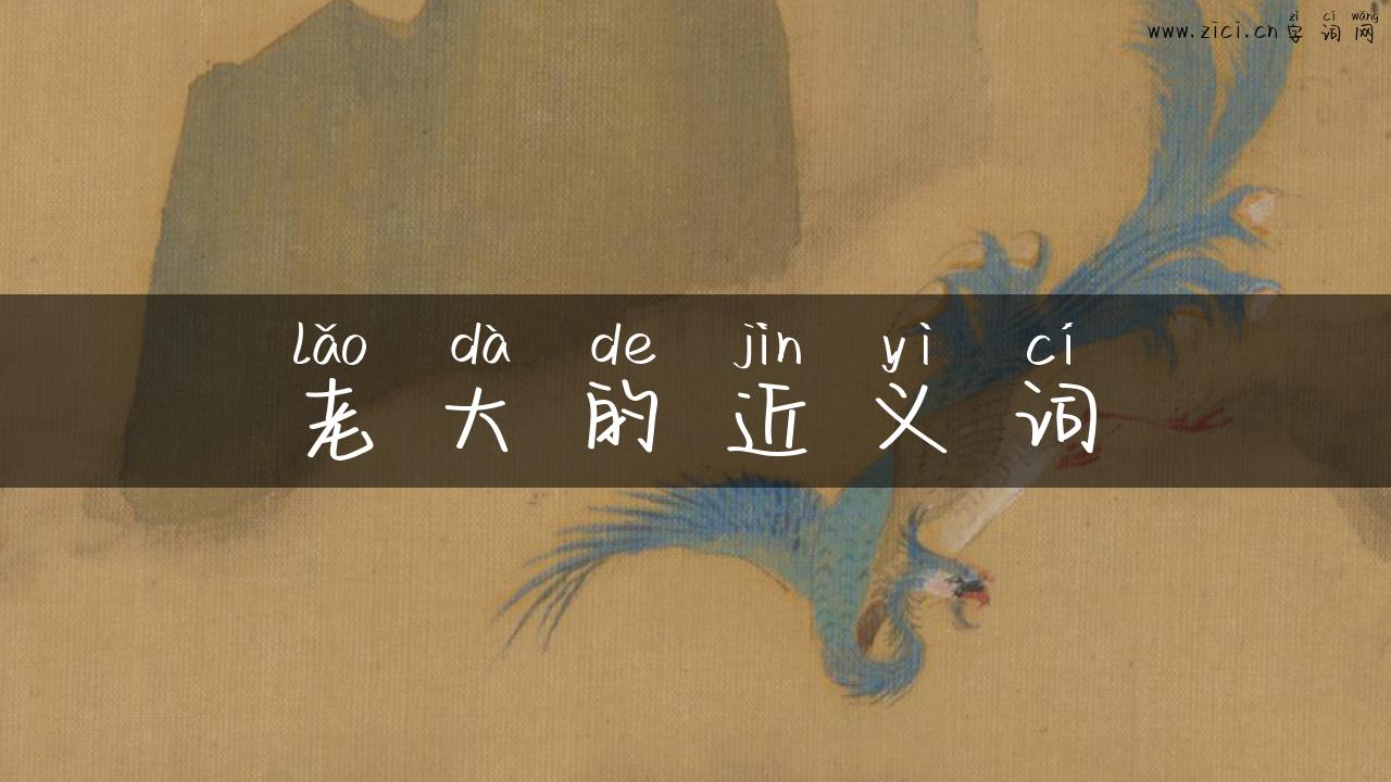 老大的近义词