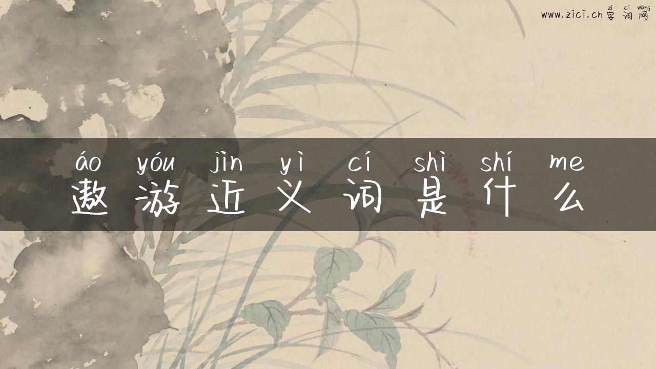 遨游近义词是什么