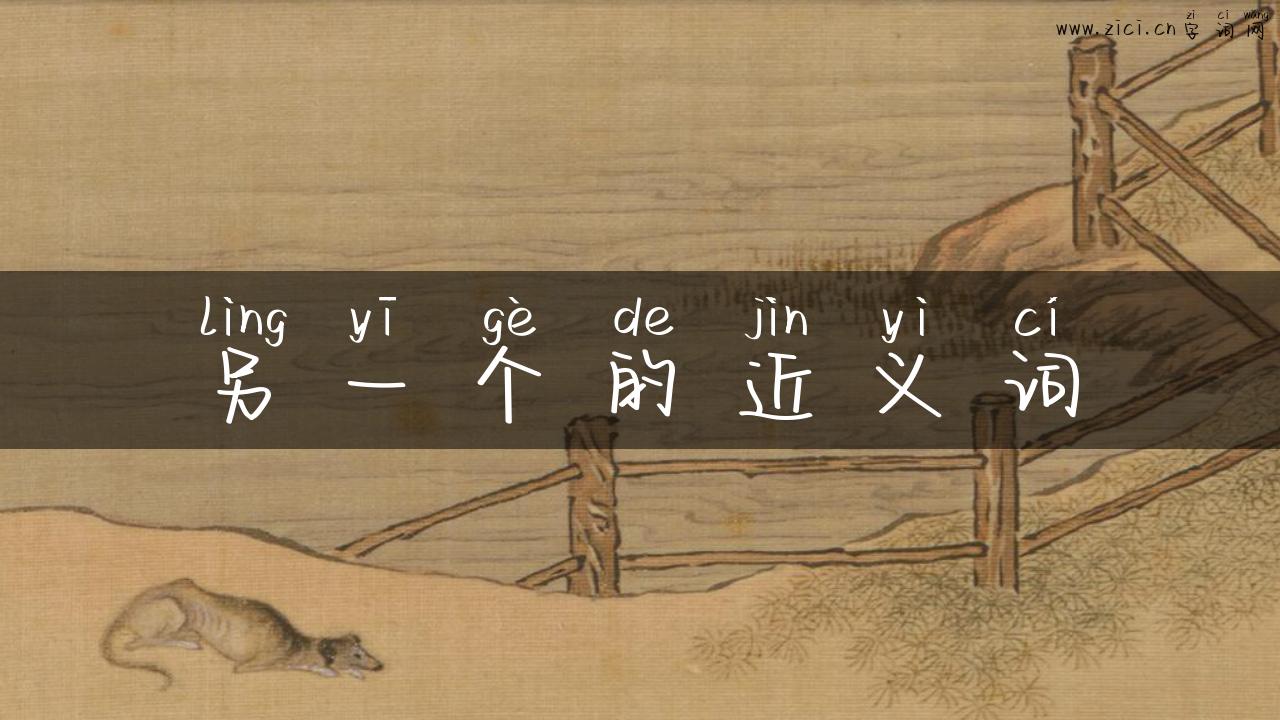 另一个的近义词