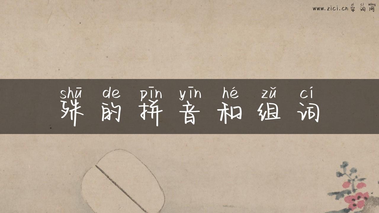 殊的拼音和组词