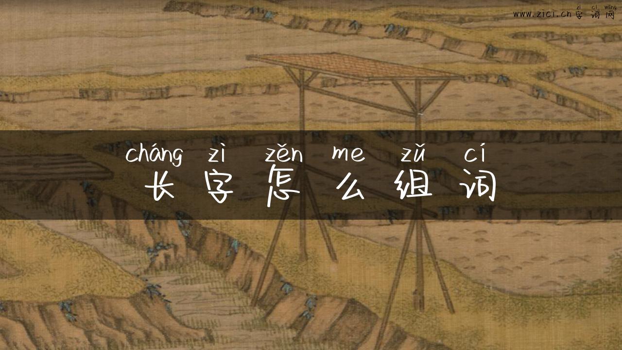 长字怎么组词