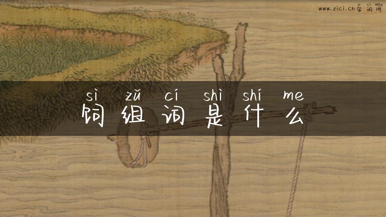 饲组词是什么