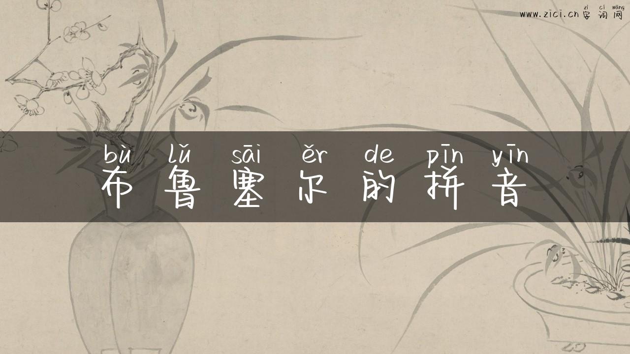 布鲁塞尔的拼音