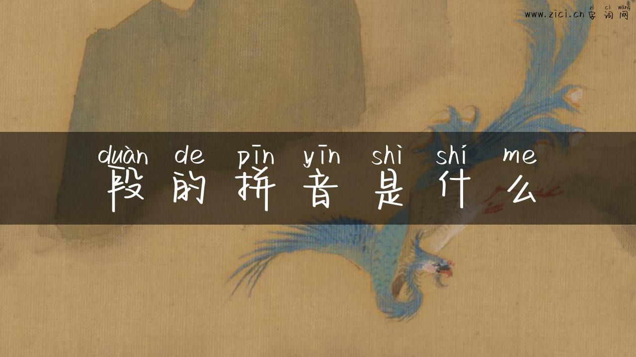段的拼音是什么