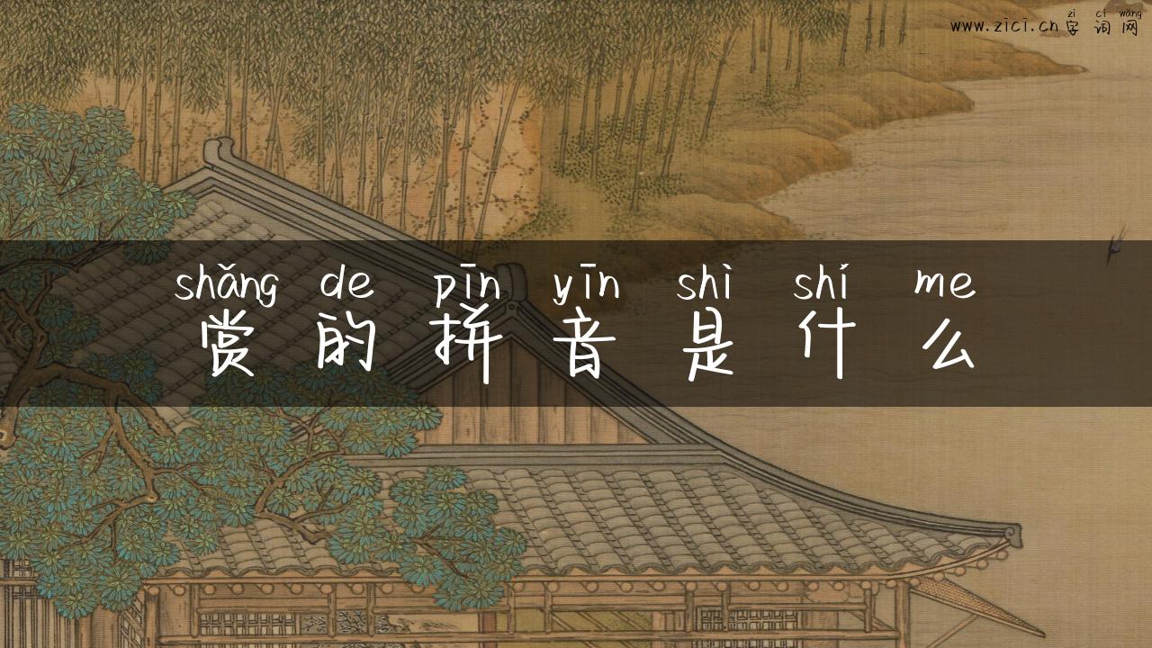 赏的拼音是什么