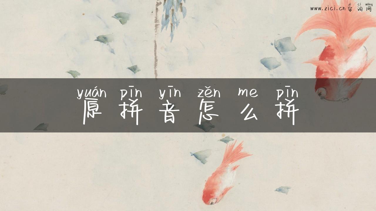 原拼音怎么拼