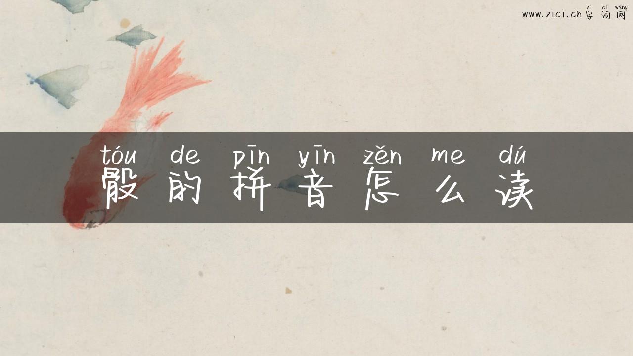 骰的拼音怎么读