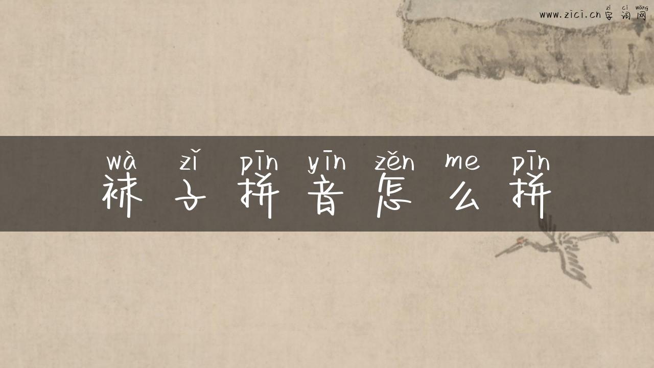 袜子拼音怎么拼