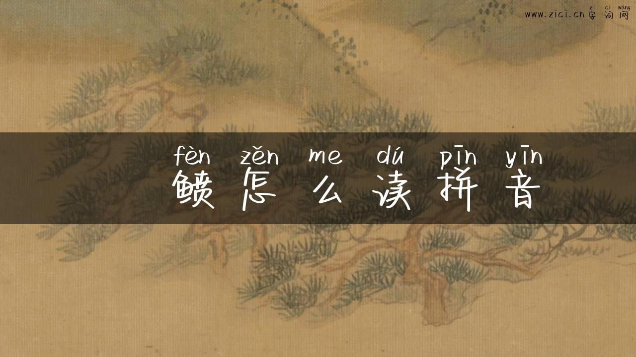 鲾鲼怎么读拼音