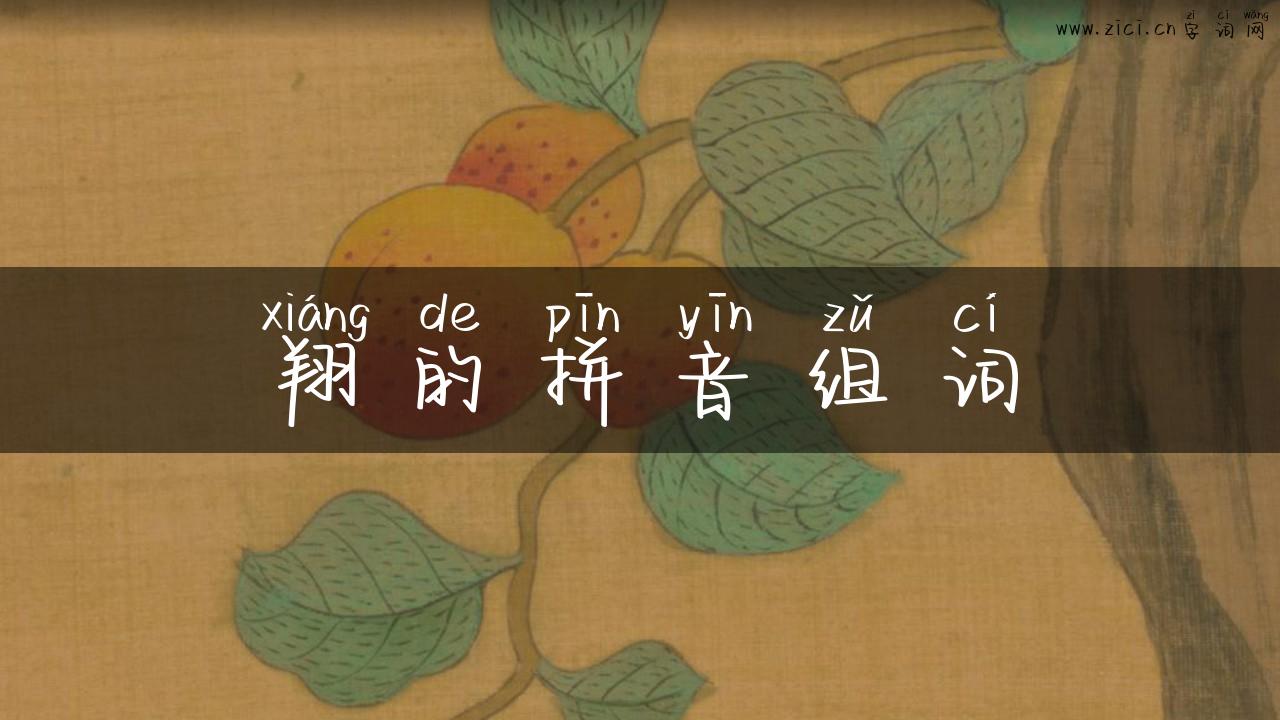 翔的拼音组词