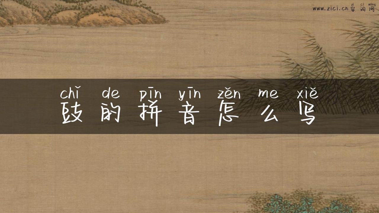 豉的拼音怎么写