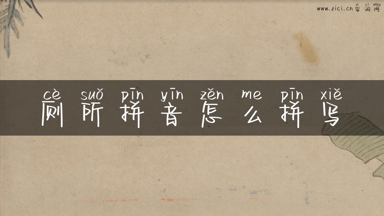 厕所拼音怎么拼写
