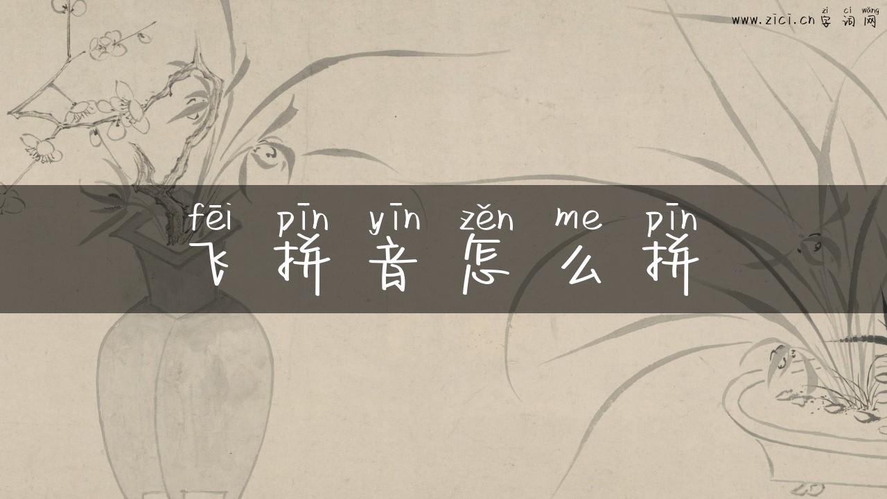 飞拼音怎么拼