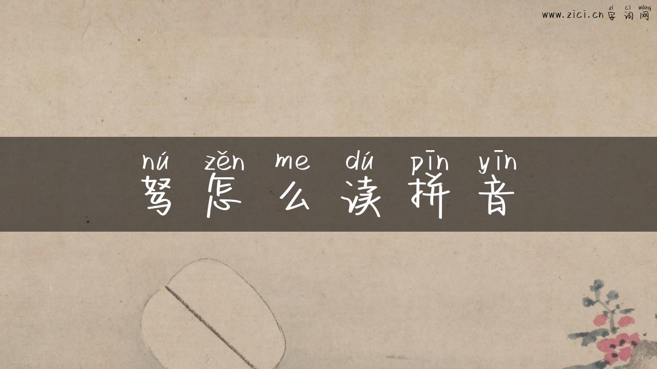 驽怎么读拼音