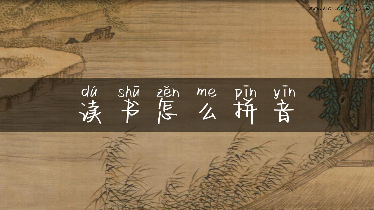 读书怎么拼音