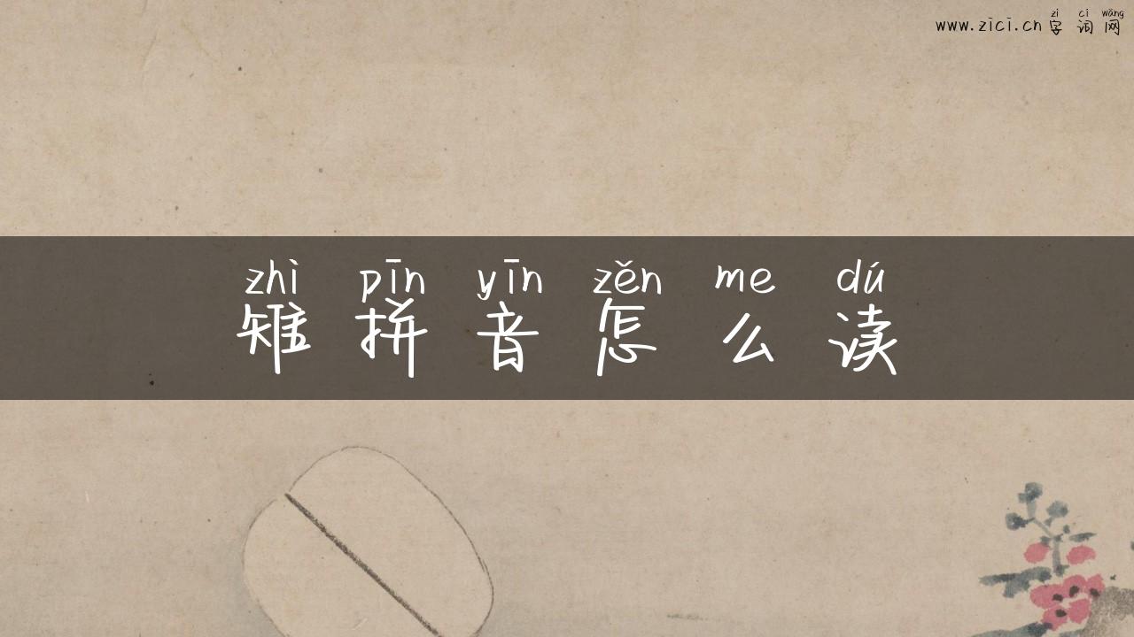 雉拼音怎么读