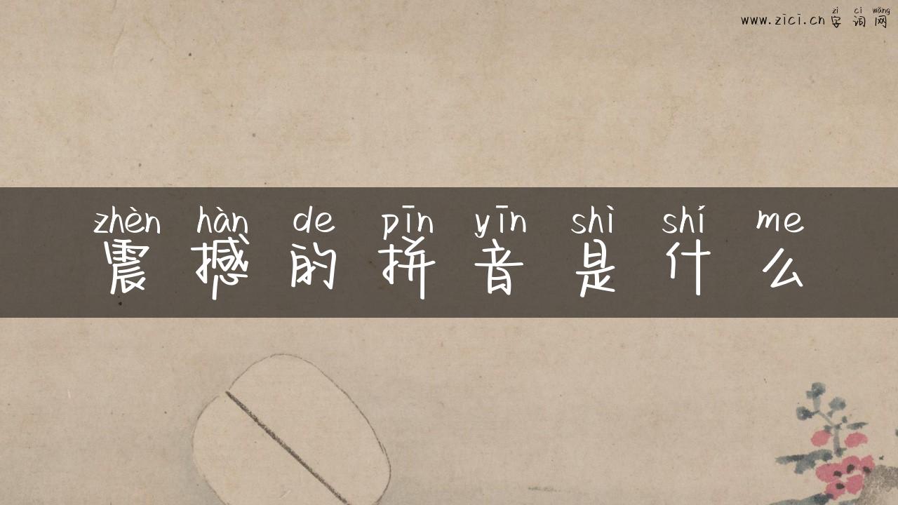 震撼的拼音是什么