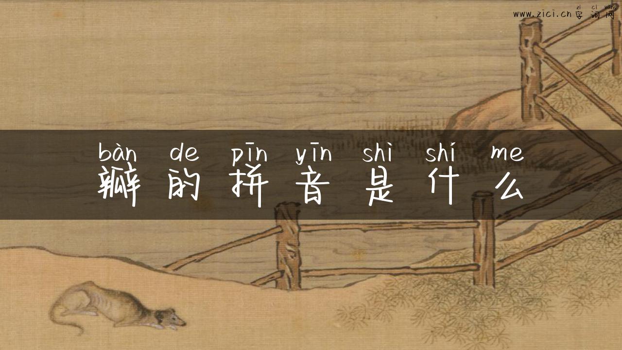 瓣的拼音是什么