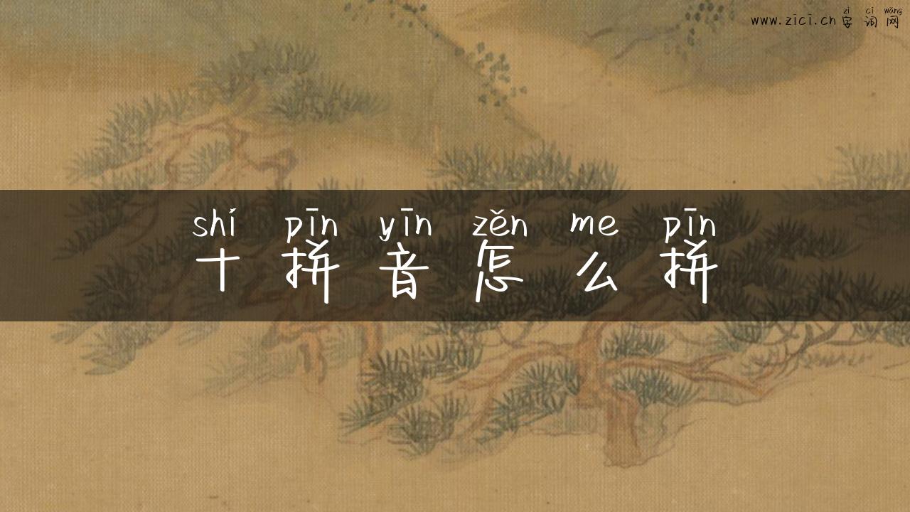 十拼音怎么拼