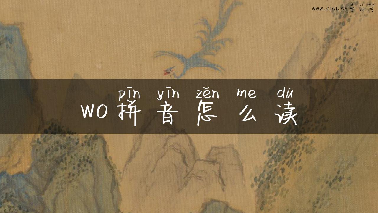 wo拼音怎么读