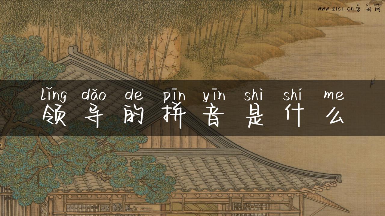 领导的拼音是什么