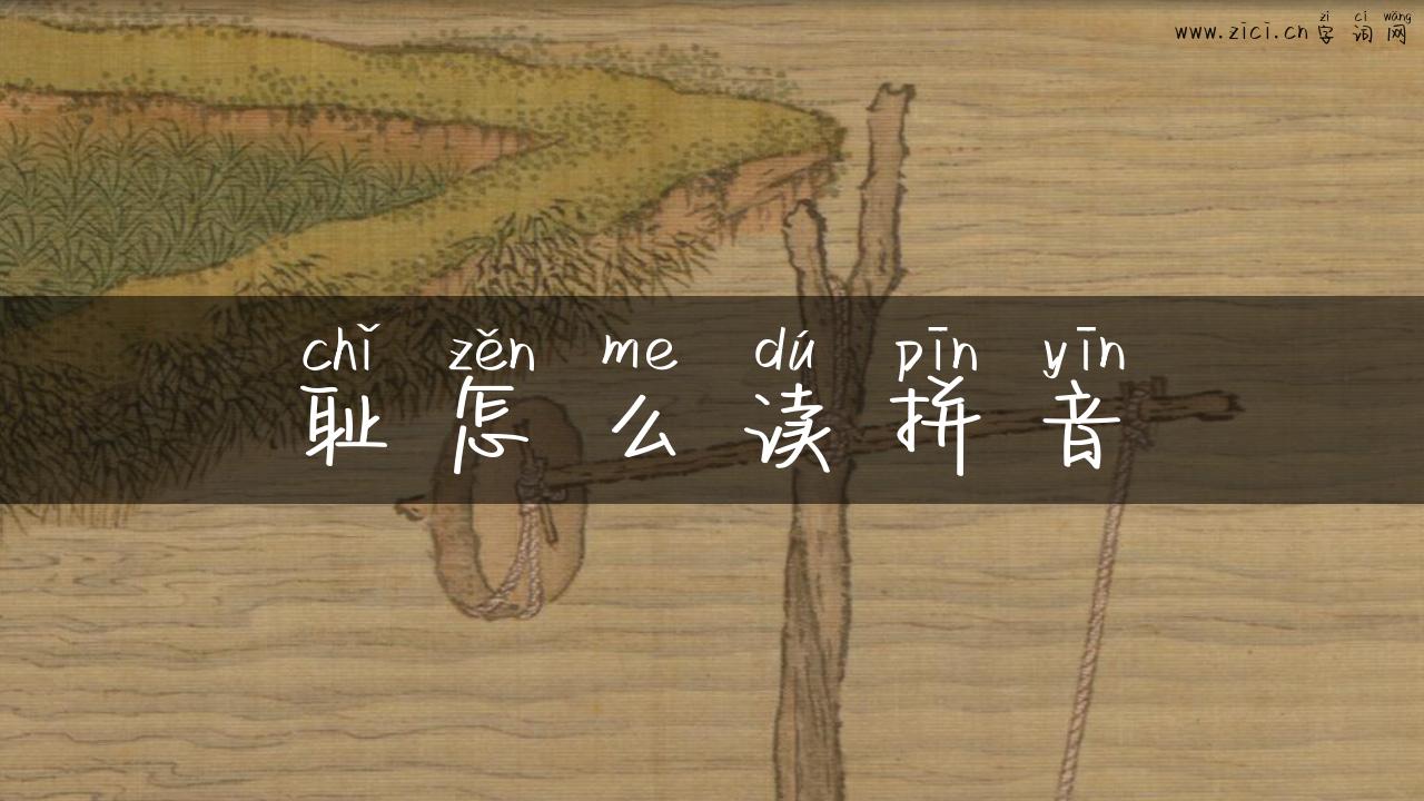 耻怎么读拼音