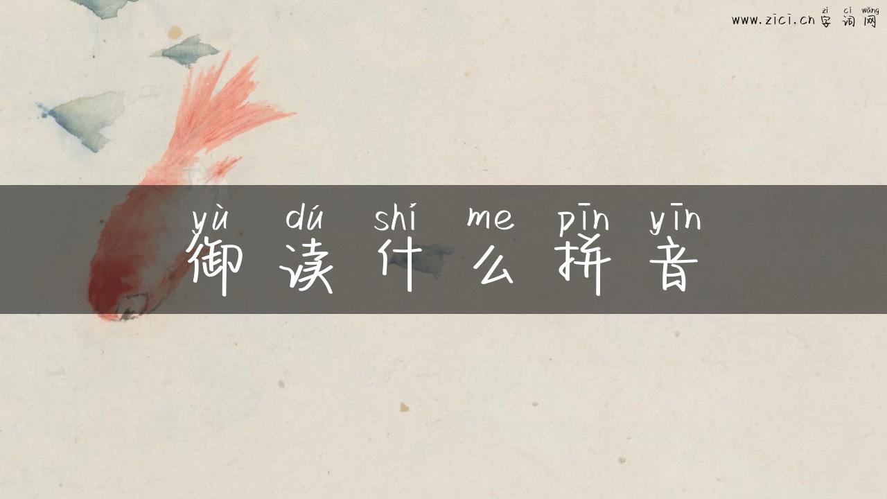 御读什么拼音