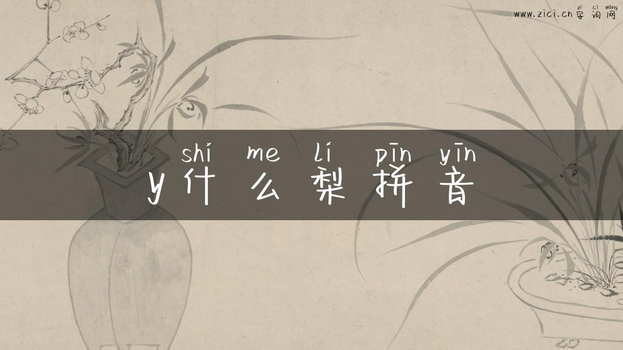 y什么梨拼音